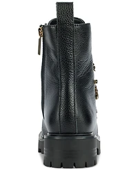 Karl Lagerfeld Paris Women's Makenzie Combat Booties