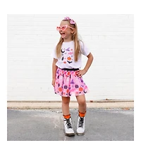 Sweet Wink Toddler Girls Halloween Fun Short Sleeve T-Shirt