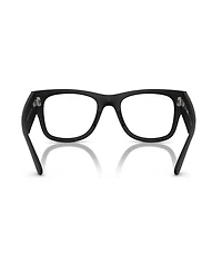 Ray-Ban Unisex Mega Wayfarer Optics Liteforce Eyeglasses, RB7840V