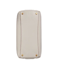 Donna Karan New York Amagansett Soft-Rolled Leather Satchel with Sculpted Magnet Closure