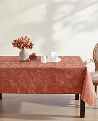 Laura Ashley Harvest Raised Woven Tablecloth