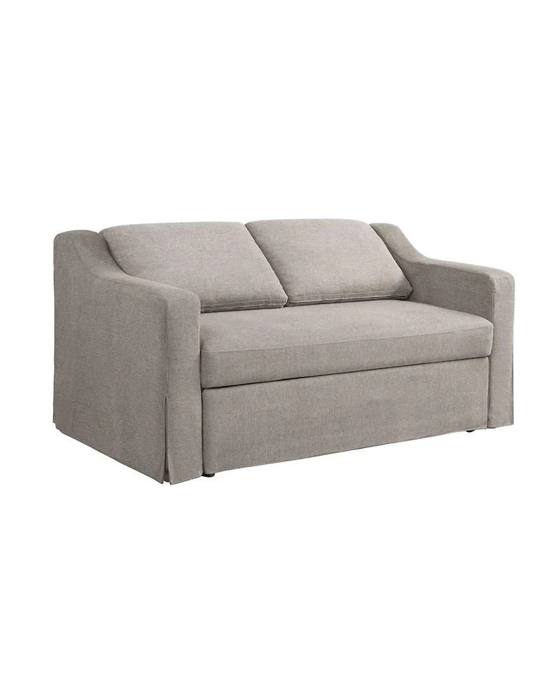 Serta 66.1"W Polyester Harley Convertible Loveseat