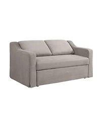 Serta 66.1"W Polyester Harley Convertible Loveseat