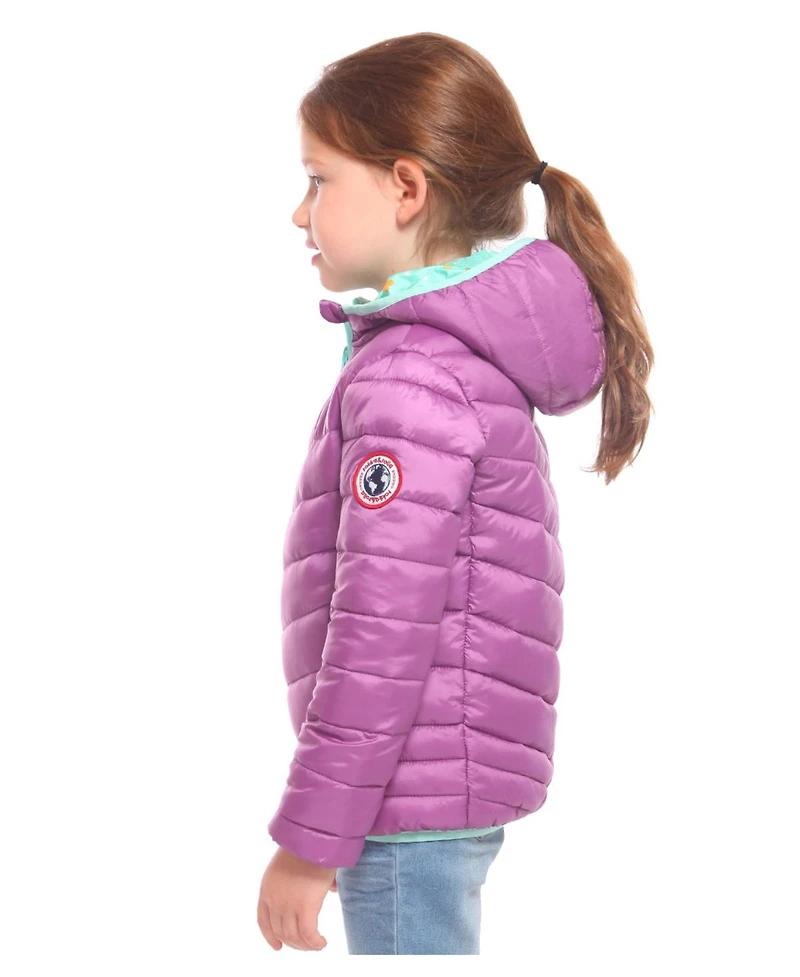 Rokka&Rolla Girls Reversible Lightweight Puffer Jacket
