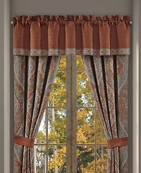 J Queen New York Jackson Lodge Window Straight Valance, 18" x 88"