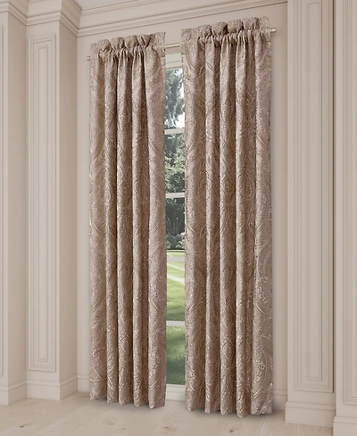 J Queen New York Fiorello Window Panel Pair, 50" x 95"