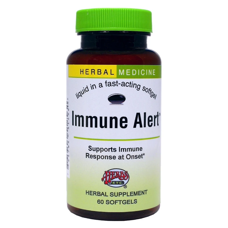 Trace Minerals Herbs Etc. Immune Alert 60 ct. Softgels