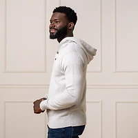 Hope & Henry Men's Long Sleeve Henley Sweater Hoodie