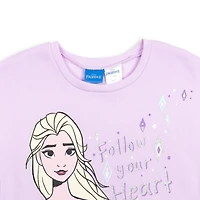 Frozen Toddler Girls Disney Sweatshirt and Leggings Outfit Set