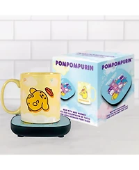 Uncanny Brands Hello Kitty and Friends Pompompurin Mug Warmer with Mug – Keeps Your Favorite Beverage Warm - Auto Shut On/Off
