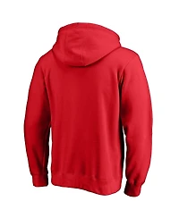 Fanatics Men's Red Toronto Fc Logo Pullover Hoodie