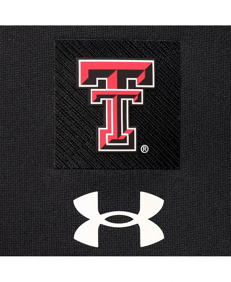 Under Armour Men's Black Texas Tech Red Raiders 2021 Sideline Command Full-Zip Jacket