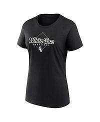 Fanatics Women's Gray/Black Chicago White Sox T-Shirt Combo Pack