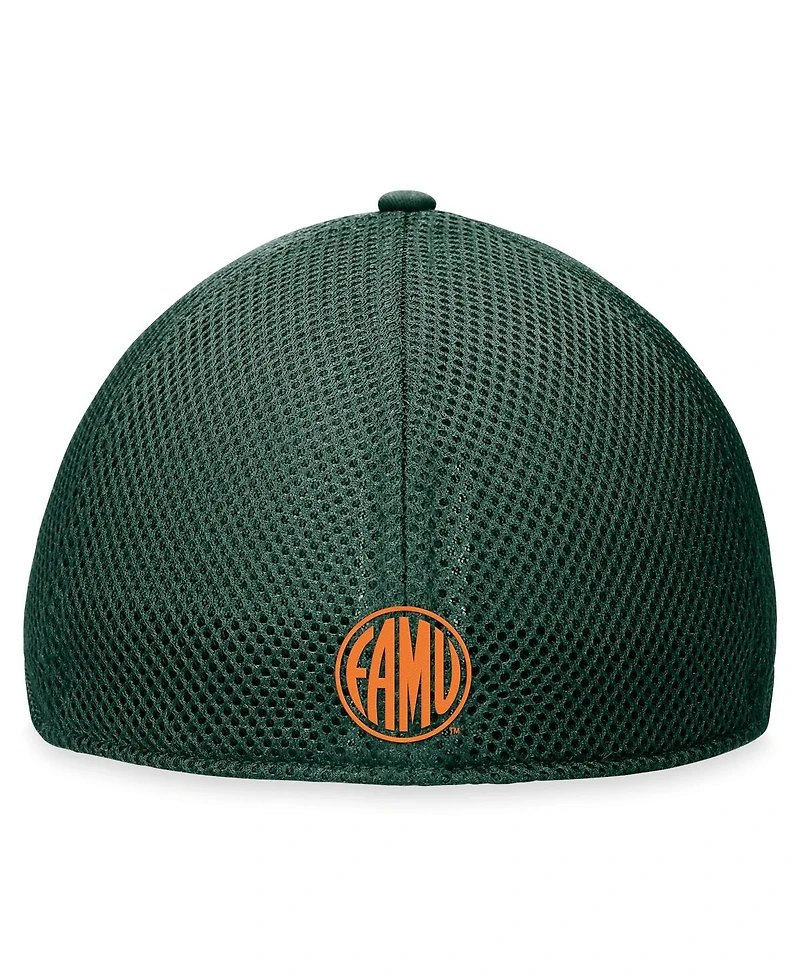 Top of the World Men's Green Florida A M Rattlers Spacer Flex Hat