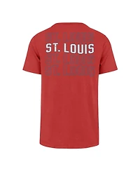 '47 Brand Men's Red St. Louis Cardinals Hang Back Franklin T-Shirt
