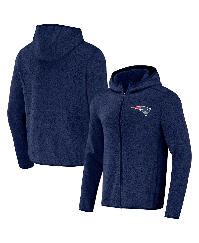 Men's Nfl x Darius Rucker Collection by Fanatics Navy New England Patriots Fleece Pullover Hoodie