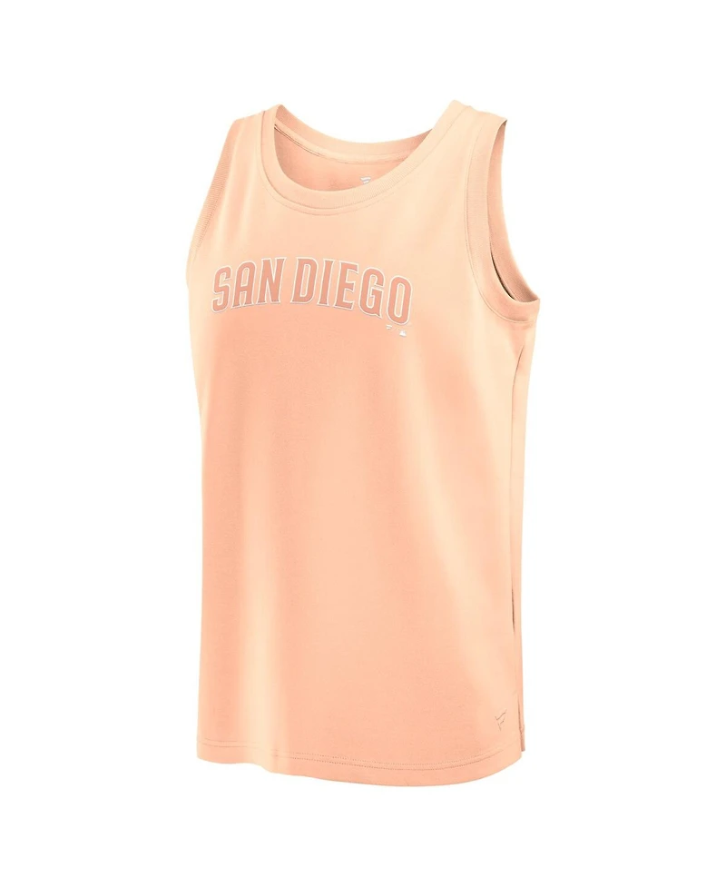 Fanatics Men's Light Pink San Diego Padres Elements Tank Top