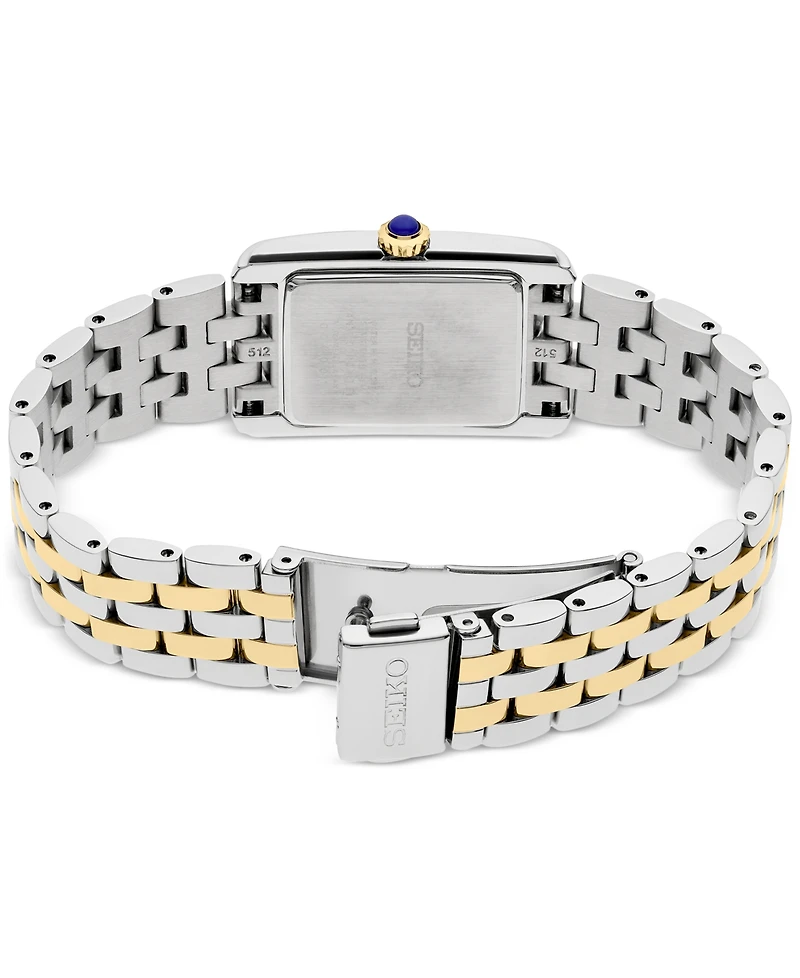 Seiko Women's Two-Tone Stainless Steel Bracelet Watch 23mm x 33mm