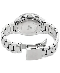 Seiko Men's Solar Chronograph Prospex Speedtimer Stainless Steel Bracelet Watch 41mm