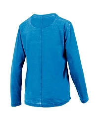 Pressbox Women's Royal Florida Gators Chandler Olive Leaf Arch Long Sleeve T-Shirt