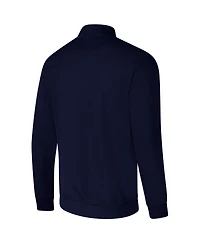 Colosseum Men's Navy Columbia University Tortugas Team Logo Quarter-Zip Jacket