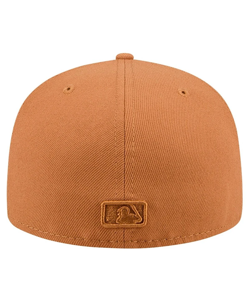New Era Men's Brown Chicago Cubs Color Pack 59FIFTY Fitted Hat
