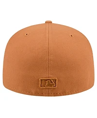 New Era Men's Brown Chicago Cubs Color Pack 59FIFTY Fitted Hat