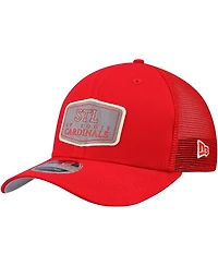 New Era Men's Red St. Louis Cardinals Labeled 9SEVENTY Stretch-Snap Hat