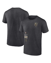 Fanatics Men's Heather Charcoal Vegas Golden Knights Represent T-Shirt