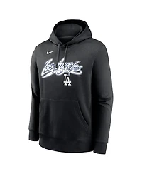 Nike Men's Black Los Angeles Dodgers Local Club Pullover Hoodie