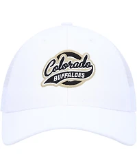 Ahead Men's White Colorado Buffaloes Brant Trucker Adjustable Hat