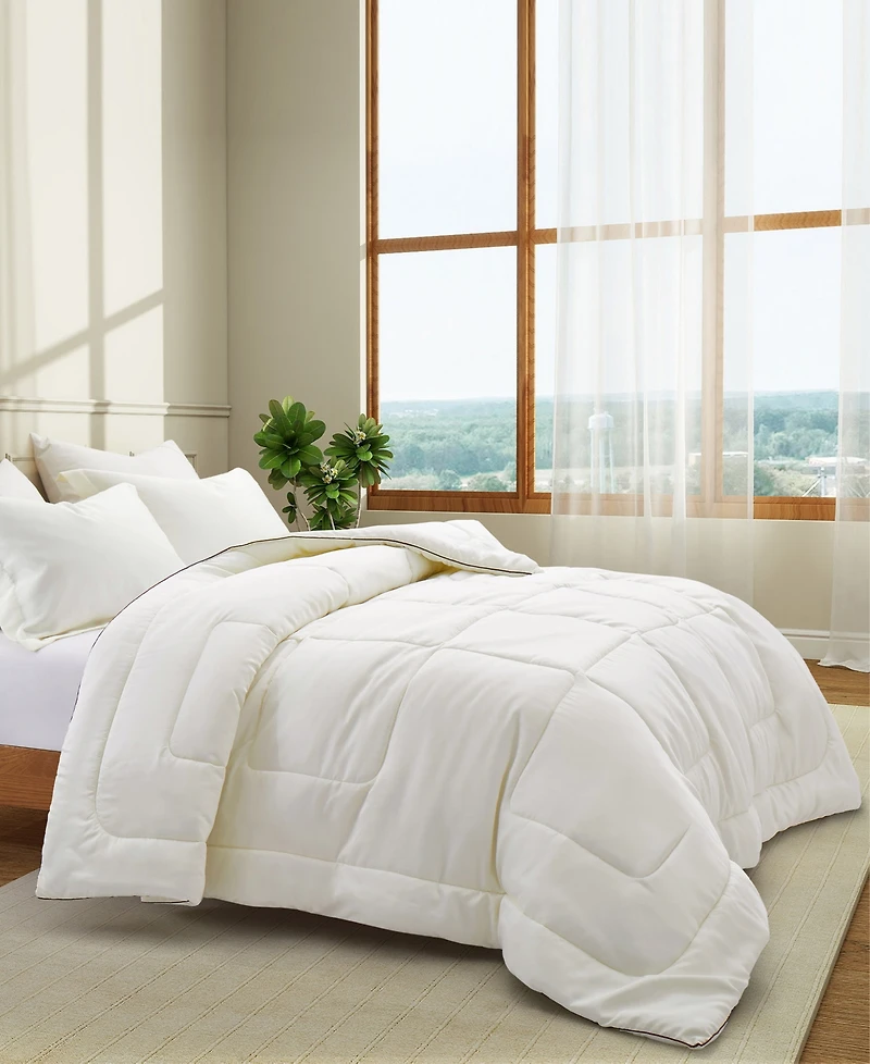 Unikome Silky Satin Down Alternative 3 Piece Comforter Set