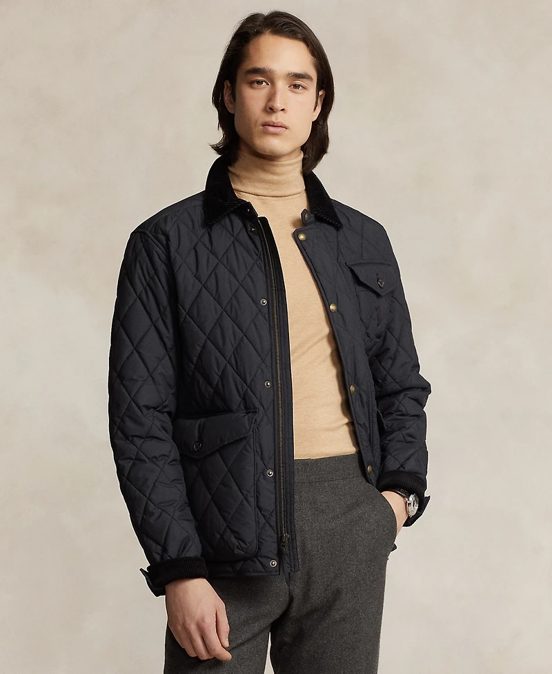 Polo Ralph Lauren Men's Beaton Quilted Water-Repellent Full-Zip Jacket