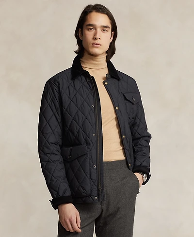 Polo Ralph Lauren Men's Beaton Quilted Water-Repellent Full-Zip Jacket