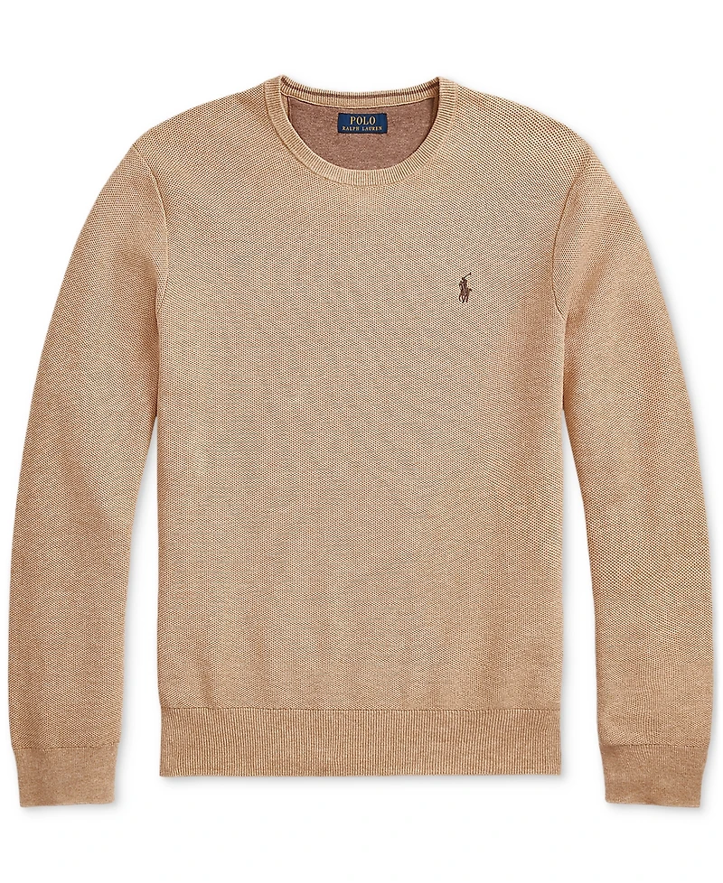 Polo Ralph Lauren Men's Textured Cotton Crewneck Sweater