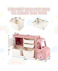 Kids Toy Storage Organizer Toddler Playroom Furniture