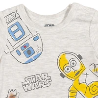 Star Wars Baby Boys The Mandalorian Romper and Bucket Sun Hat