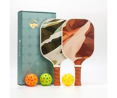 Helios Gaia Nature Pickleball Paddle Set