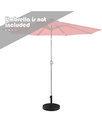 Skonyon 49 Lbs Patio Resin Umbrella Base Stand for Outdoor