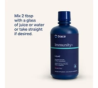 Trace Minerals Liquid Immunity+ with Elderberry, Zinc, Vitamins C & D, Ionic Fast Absorbing, Sugar Free Immune Support, Gluten Free | Mixed Berry | 30