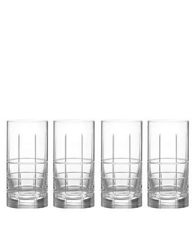 Orrefors Street Highball Barware, Set of 4