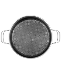 Livwell DiamondClad 5-Qt. Hybrid Nonstick Stainless Steel Saute Pan and Lid