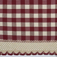 GoodGram Country Plaid Window Valance Treatment