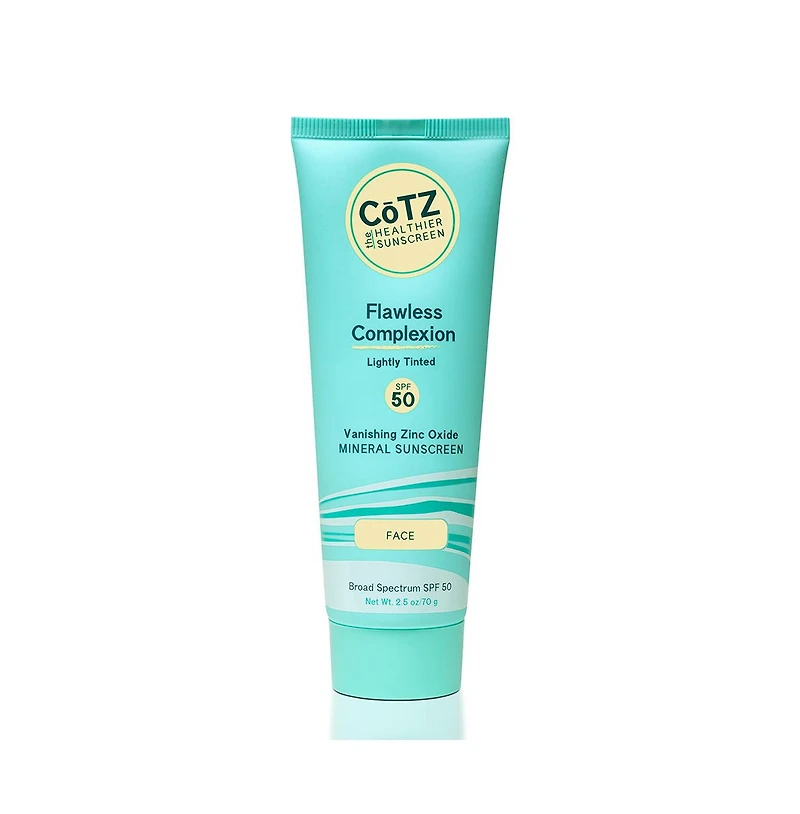 CoTZ Skincare Flawless Complexion Spf 50 Lightly Tinted