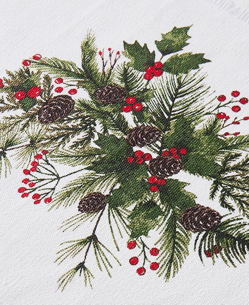 Avanti Pine Ivy Polyester 8 Piece Placemats/Napkins Set
