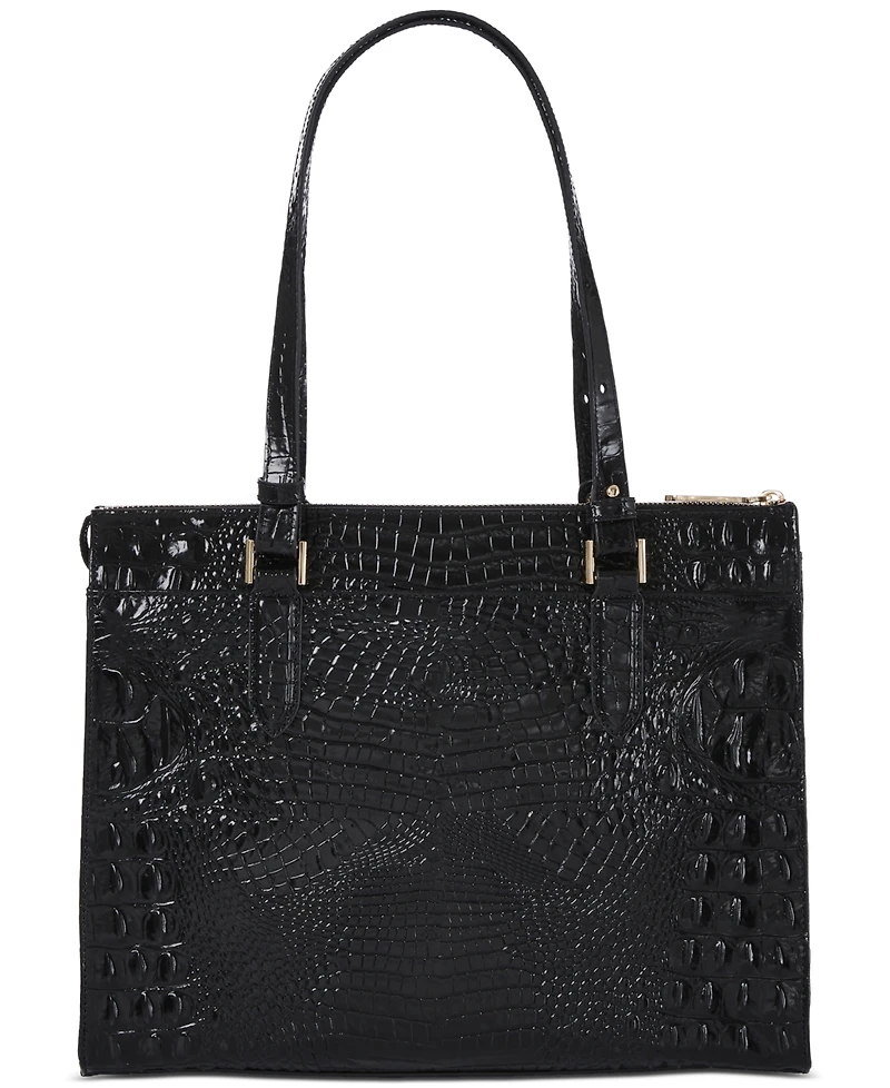 Brahmin Anywhere Melbourne Embossed Leather Tote