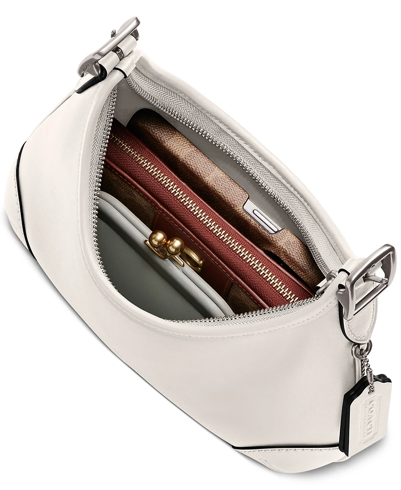 Coach Hamptons Small Leather Hobo Bag