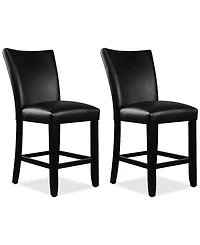 Kellet Pc. Faux Leather Counter Height Chair Set