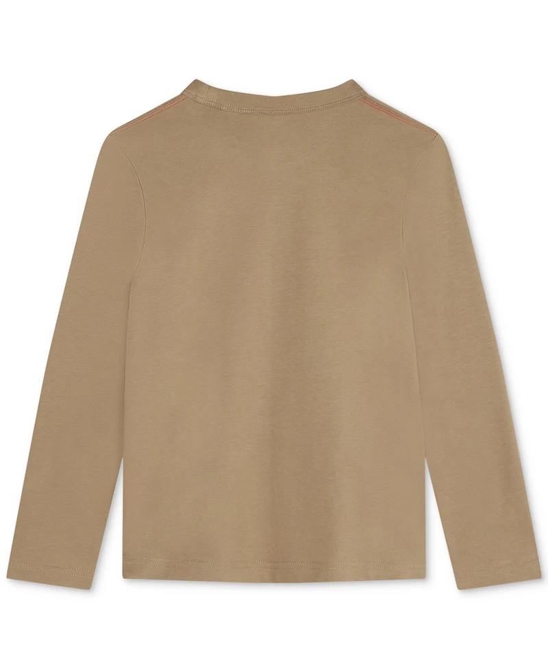Timberland Big Boys Long-Sleeve Step Outside Graphic T-Shirt