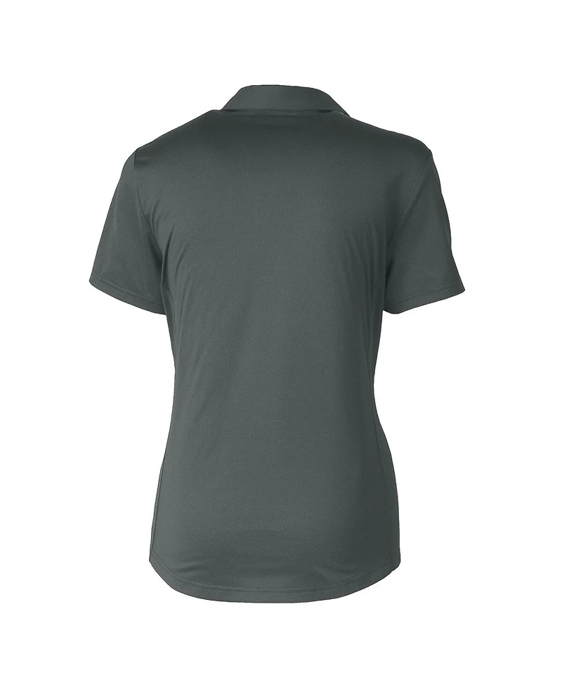 Cutter & Buck Women's Ohio State Buckeyes Prospect Textured Stretch Polo